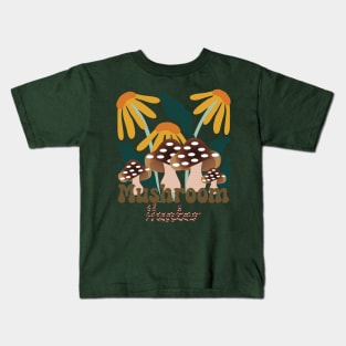 Mushroom Hunting Kids T-Shirt